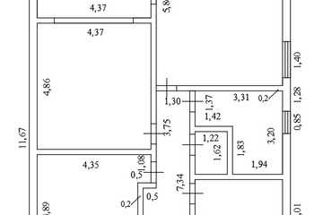 Дом, 132,9 м², 1 эт.